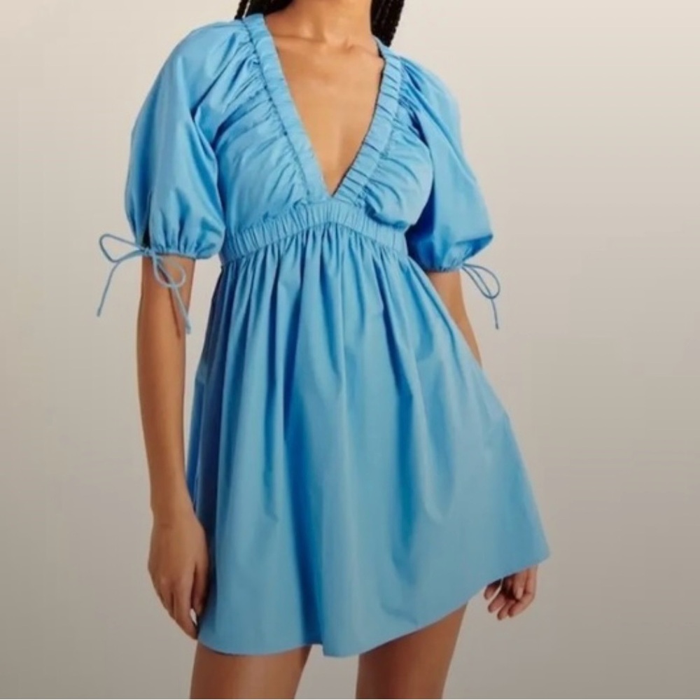 Abercrombie & Fitch Sky Blue Mini Dress with pockets